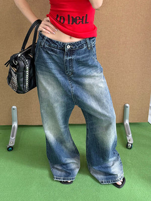 Flared Y2K Jeans Women's