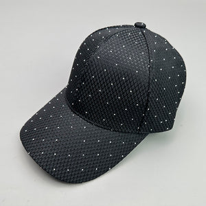 Flash Rhinestone Simple Y2K Cap