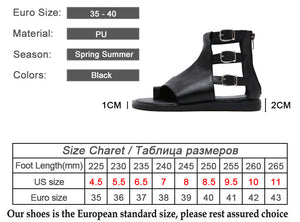 Flat Sandals Shoes Y2K