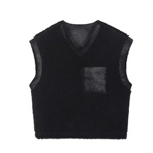 Fleece Cargo Vest