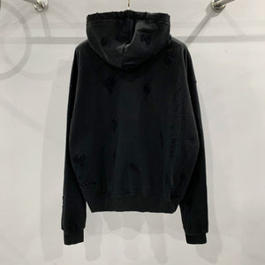 Fleece Zipper Techwear Hoodie