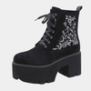 BOTAS PLATAFORMA FLORES