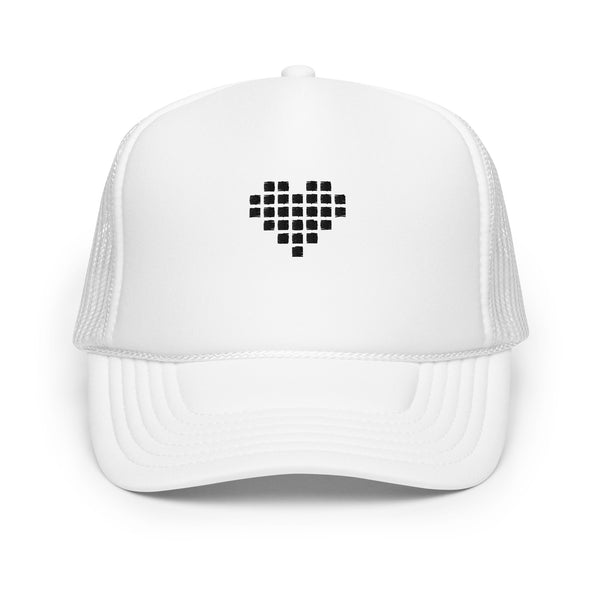 Love Trucker Hat White