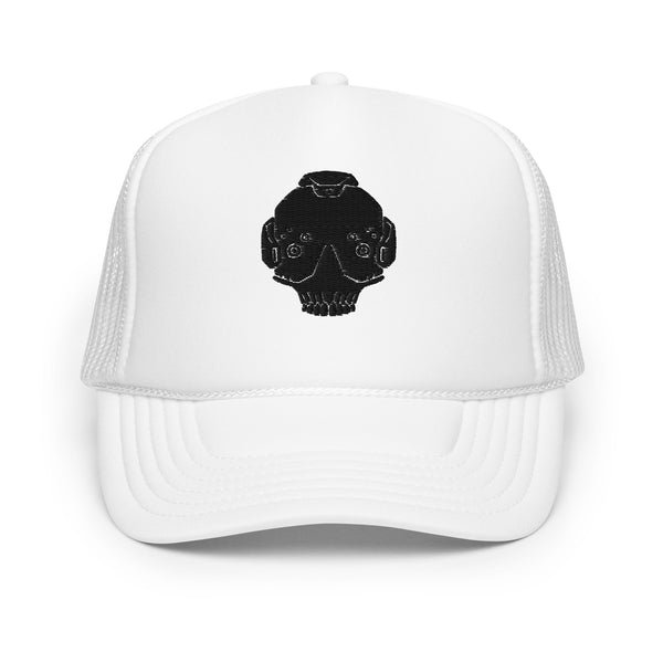 Glowing Skull Trucker Hat