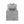 Light grey colourway laid flat, the emblem sitting high between the two armholes