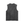 Back of the dark grey tank, unprinted, the wash lifting unevenly across the shoulders