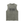 Grey green colourway laid flat, the black emblem reading hard against the khaki tone