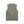 Back of the grey green tank laid flat, plain, with the hem left rough along the bottom