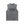 Mid grey colourway laid flat, front, the emblem centred below the ribbed collar