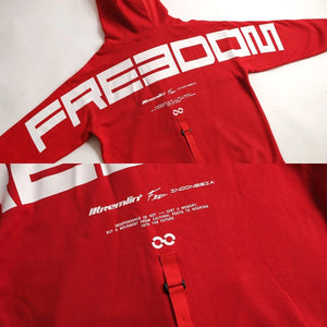 Freedom cyberpunk hoodie