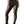 Black front lace-up techwear leggings with high waist