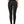 Black front lace-up techwear leggings with high waist