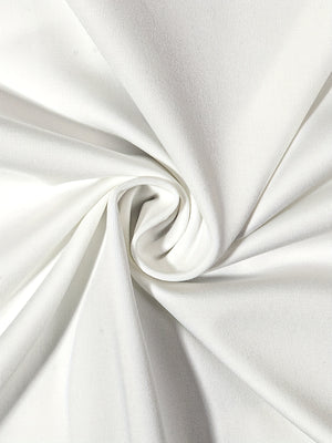 Front Zipper White Bodysuit