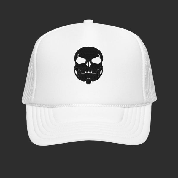 Frostbite Skull Trucker Hat