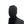 Full Face Techwear Balaclava in black, worn with a dark blazer, front view of the ribbed face cover