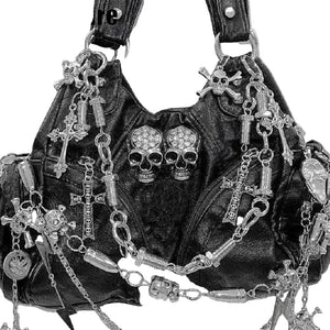 full of chains gothic Purse Y2k