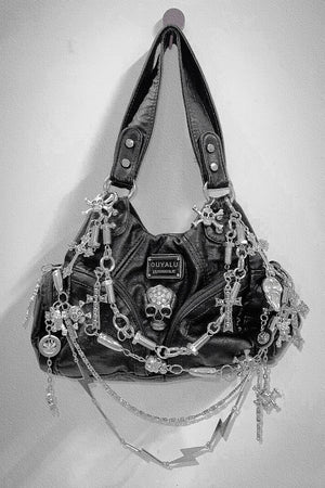 full of chains gothic Purse Y2k