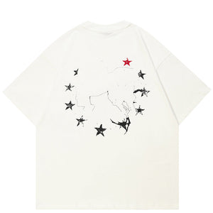Funny Cat Y2K Graphic Tee