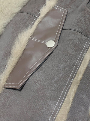 Fur Integrated Spring Women Jacket