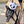 Furry Skeleton Doll Y2k Purse