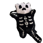 Furry Skeleton Doll Y2k Purse