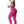 Fushia Leggings Scrunch Butt - product view on white background