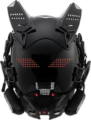 Casque Cyberpunk futuriste