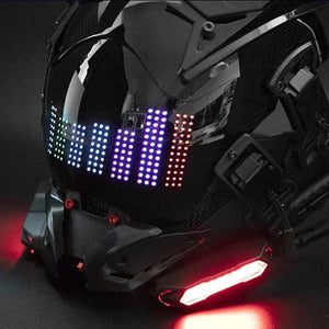 Futurist Cyberpunk Helmet