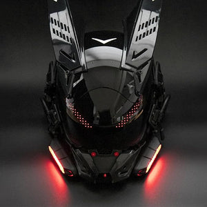 Futurist Cyberpunk Helmet