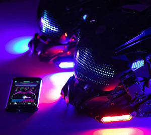 Futurist Cyberpunk Helmet