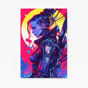 Futuristische Cyberpunk Art