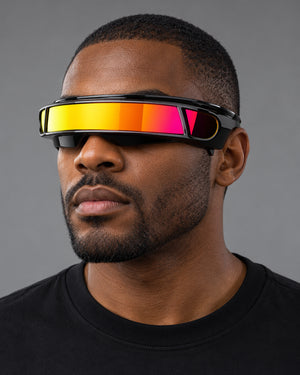 Futuristic Cyberpunk Glasses