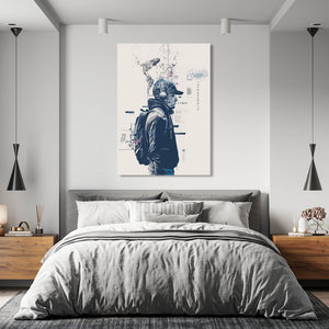 Futuristic Explorer Cyberpunk Art | CYBER TECHWEAR®