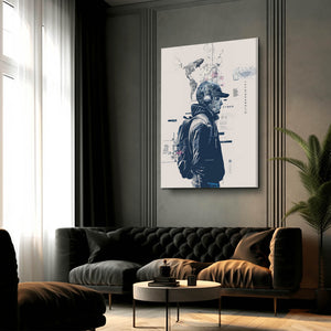 Futuristic Explorer Cyberpunk Art | CYBER TECHWEAR®