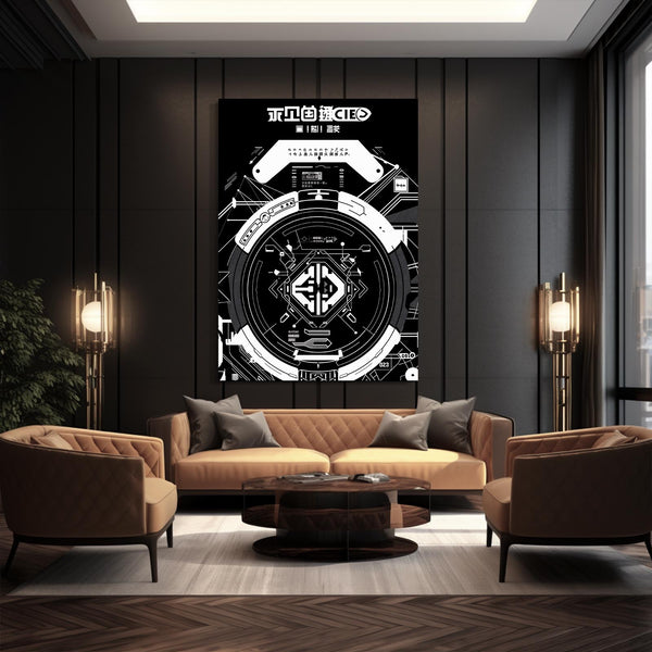 Futuristic Home Decor Cyberpunk Art | CYBER TECHWEAR®