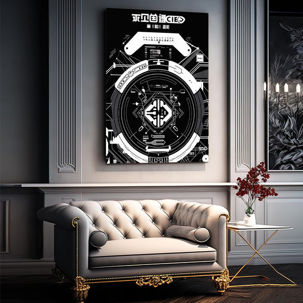 Futuristic Home Decor Cyberpunk Art | CYBER TECHWEAR®