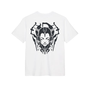 Futuristic Oversized Gym T-Shirt