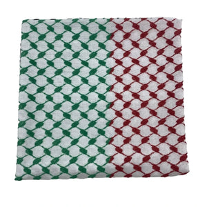 Geometric Shemagh Scarf