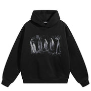 Ghost Graphic Y2K Hoodie