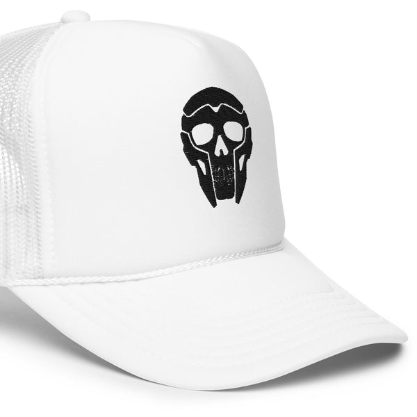 Ghoulish Skull Trucker Hat