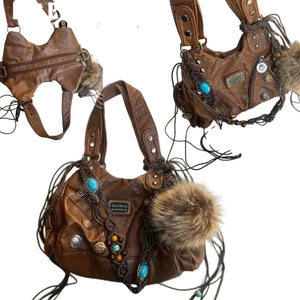 Girl Western Style Y2k Purse