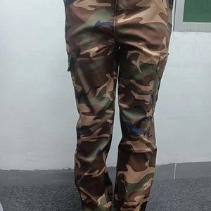 Girls camo cargo pants