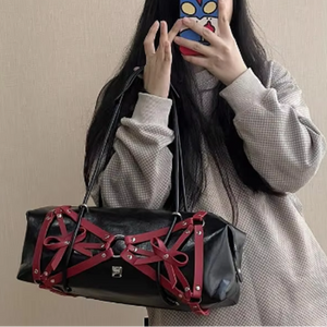 Girls Tie Bow Y2k Purse