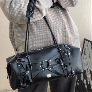Girls Tie Bow Y2k Purse