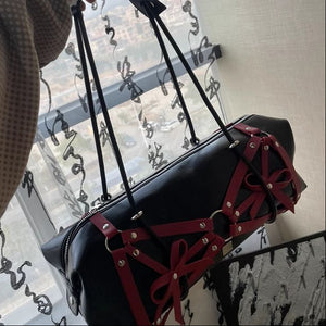 Girls Tie Bow Y2k Purse