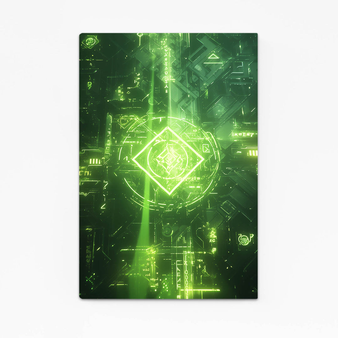 Home Glitch Style Cyberpunk Art