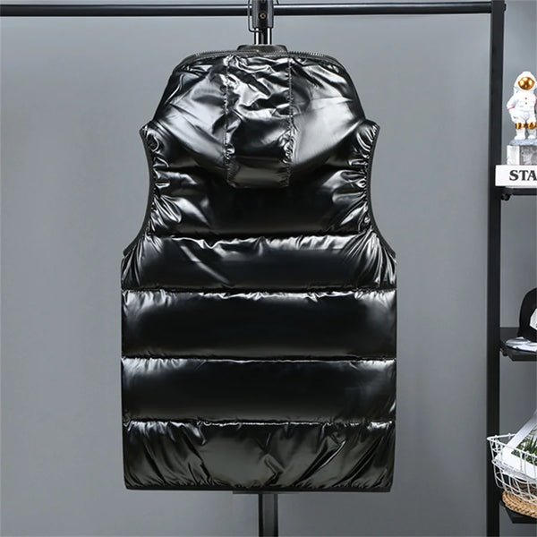 Glossy Padded Utility Vest