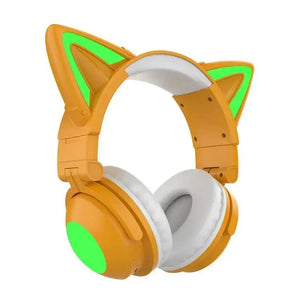 Glowing Cat Ear Cyberpunk Headphones — photo 11