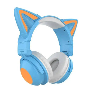 Glowing Cat Ear Cyberpunk Headphones — photo 9