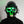 Glowing Skull Cyberpunk Helmet — photo 3